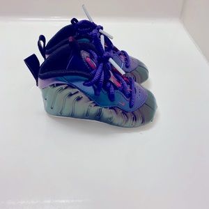 Nike foamposite - infant sneakers- pink & purple